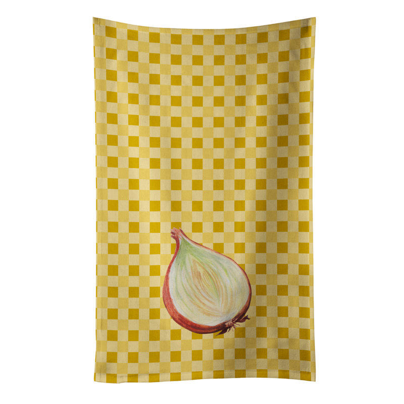 Chiffons oignon sur basketweave