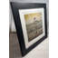 Lowry Style - Framed Print of Buckingham Palace - 12" Square Black Ash Frame