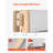 Sliding Barn Door with Hardware Kit  MDF Panel PVC Surface-116156485
