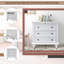 Armoire de rangement en bois à 3 tiroirs, table de bout avec plateau coulissant, table de chevet avec tiroirs de rangement-1605272429-1605272437-1605272439