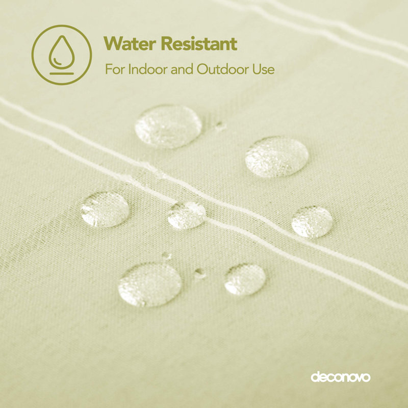 Washable Rectangular Wipeable Water Resistant Table Cloth for Garden