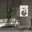 «Bowl Of Cherries On Wood» par Linda Woods, art mural sur toile-305166010
