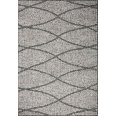 Tapis intérieur / extérieur gris tourterelle / gris Baggs