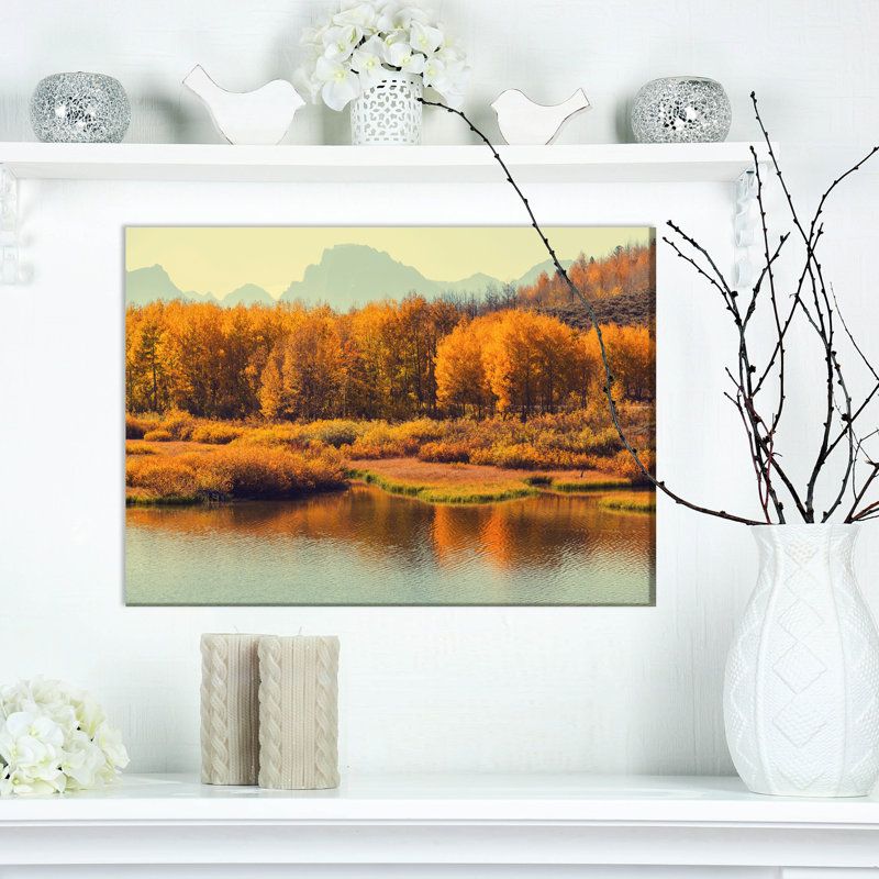 « glacier national park », reproduction de photo sur toile tendue, H 20 po x l 20 po x P 1 po