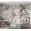 Papier peint floral - Floraison rétro-441933375
