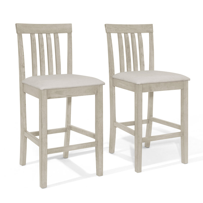 Braun Slatted Back Counter Height Chair
