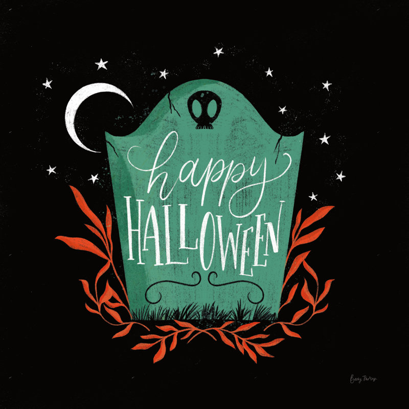 Cute Halloween I by Becky Thorns - Wrapped Canvas Print, 51cm H x 51cm W