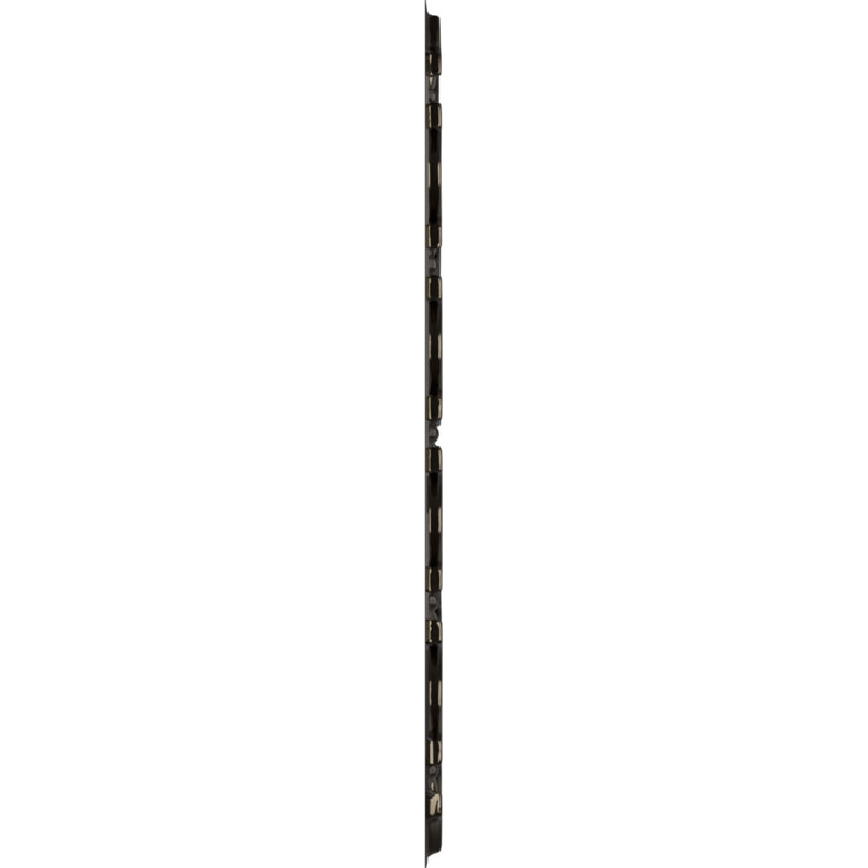Panneau mural décoratif 3D EnduraWall abstrait l 19 5/8 po x H 19 5/8 po, gris anthracite métallique (couvre 2,67 pieds carrés)