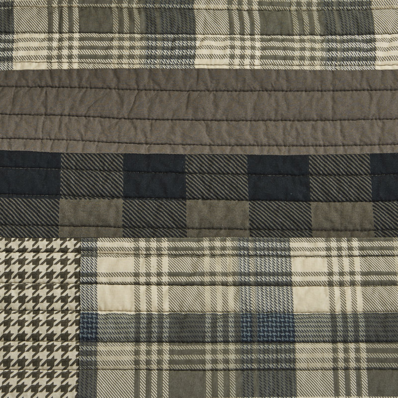 Winter Plains 5-Piece Reversible Cotton Daybed Cover Set in Tan and Brown