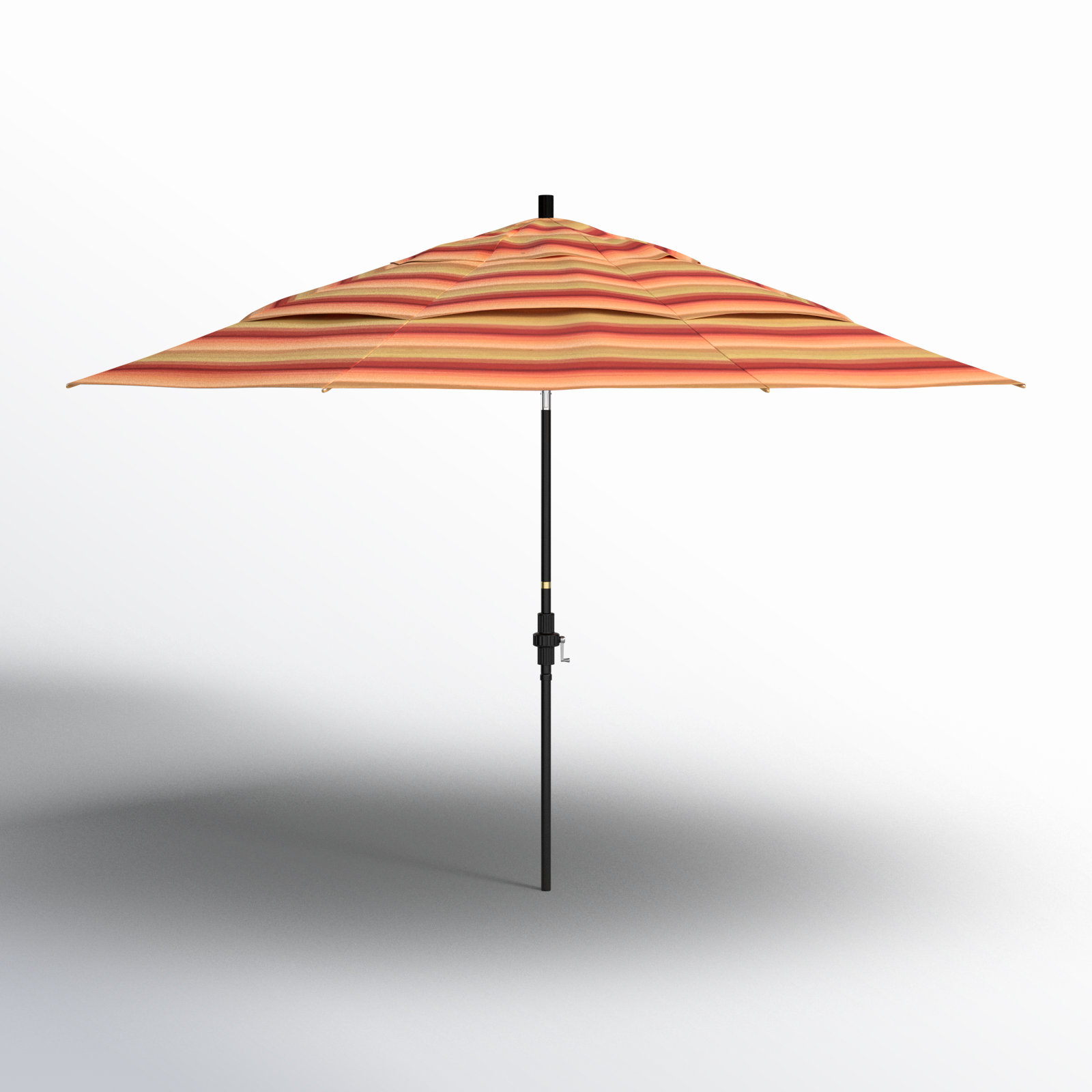 Brent 132'' Sunbrella® Outdoor Umbrella, Astoria Sunset Sunbrella®