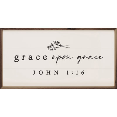 Grace Upon Grace John 1 16 Greenery