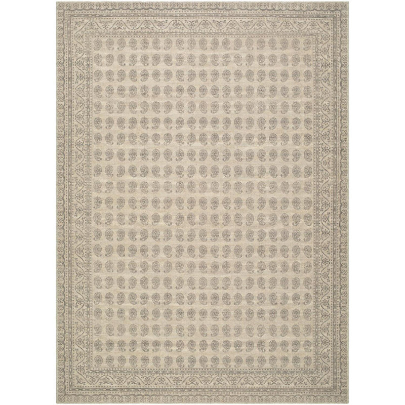 Tapis tissé à la machine Nabela Noor X Livabliss Alo, Rectangle 5 pi 3 po x 7 pi