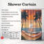 Rideau de douche Summer Horizon - Premium-1228322383