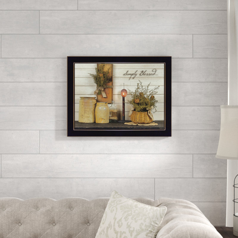 « simply bénis »-cadre photo, impression sur papier