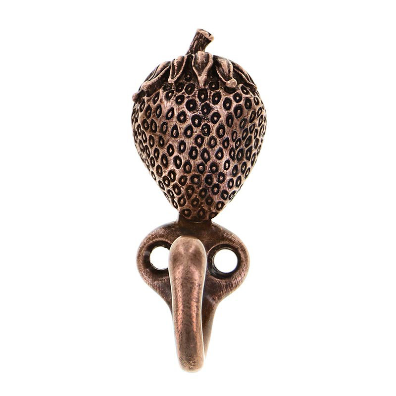 Fiori Wall Hook, Antique Copper