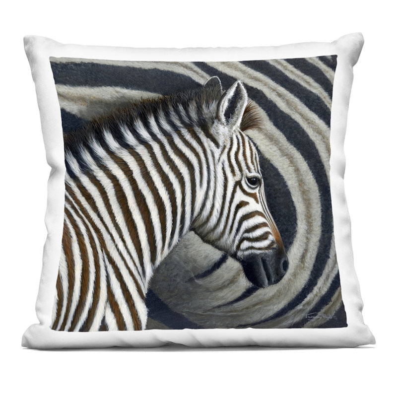 Coussin décoratif Keeping Close Zebra Stripes