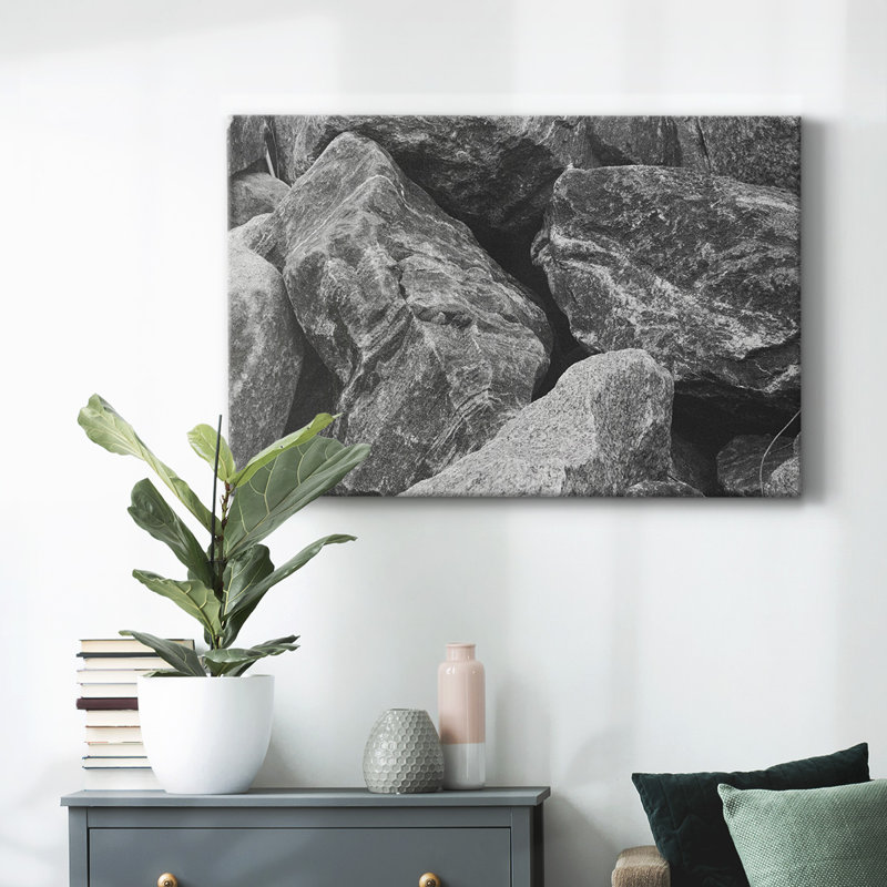 Found Textures VII-Gallery Wrapped Canvas, 24" H x 36" W