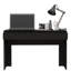 Bureau d'ordinateur moderne Antashia avec tiroirs et rangements, espace de travail pour bureau à domicile-829330344