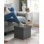 Mccleskey 38cm Wide Square Solid Colour Ottoman with Storage-32003074
