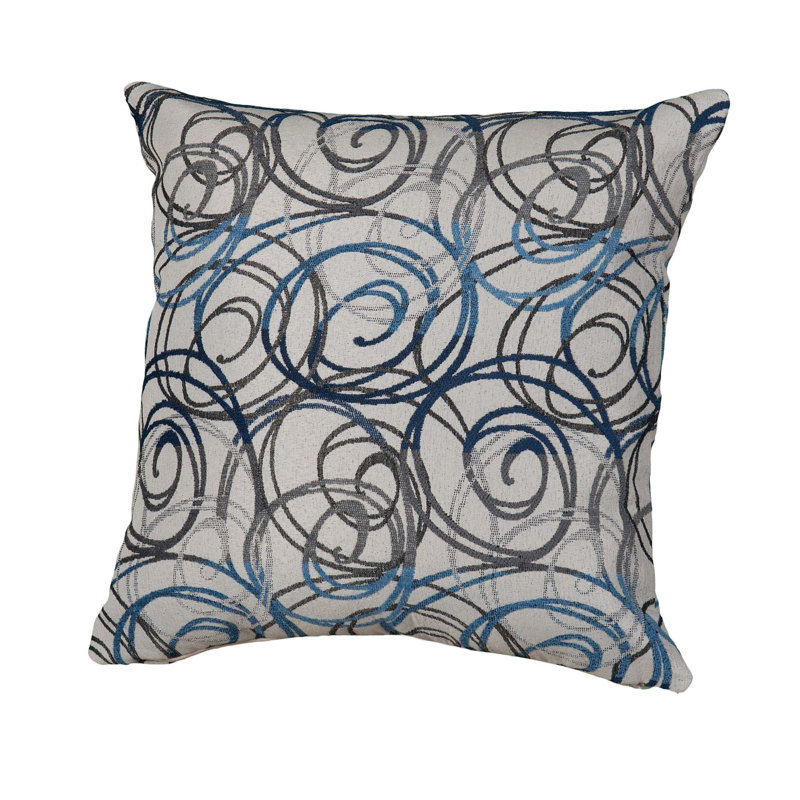Geometric Throw Pillow, 17" x 17"