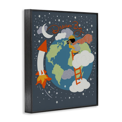 «Dream Big Space Adventure», estampe numérique, conception par Lori Mosley