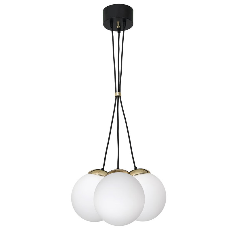 Ambriz 3 - Light Black Cluster Pendant