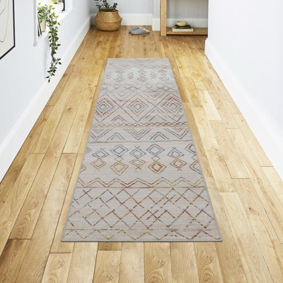 Jean Pierre New York Janae Machine Washable Dream Mink Printed Chenille Rugs