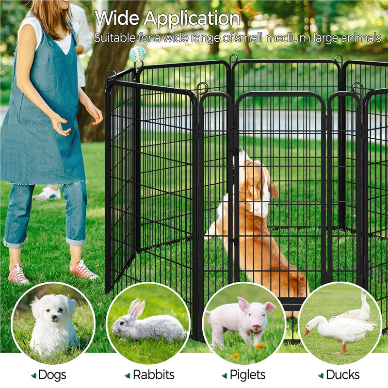 Enclos d'exercice pour chien, H 47 po x l 28 po x P 0,47 po