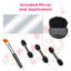 Korte Metal Makeup Organizer