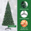 16.4' H Lighted Artificial Christmas Tree