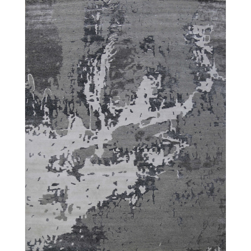 Abstract Indoor Rug, Rectangle 4' x 6'