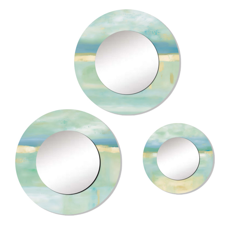 Lemeiux Metal Round Mirror