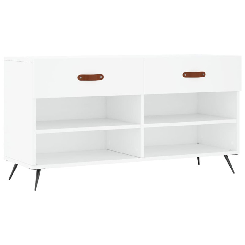 Khris Storage Bench, White