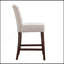 Tabouret de comptoir touffeté