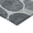 Machine Washable Indoor/Outdoor Xhevrie Pewter Rug-1395014006