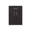 Garde-manger compact à 2 portes pour un rangement peu encombrant