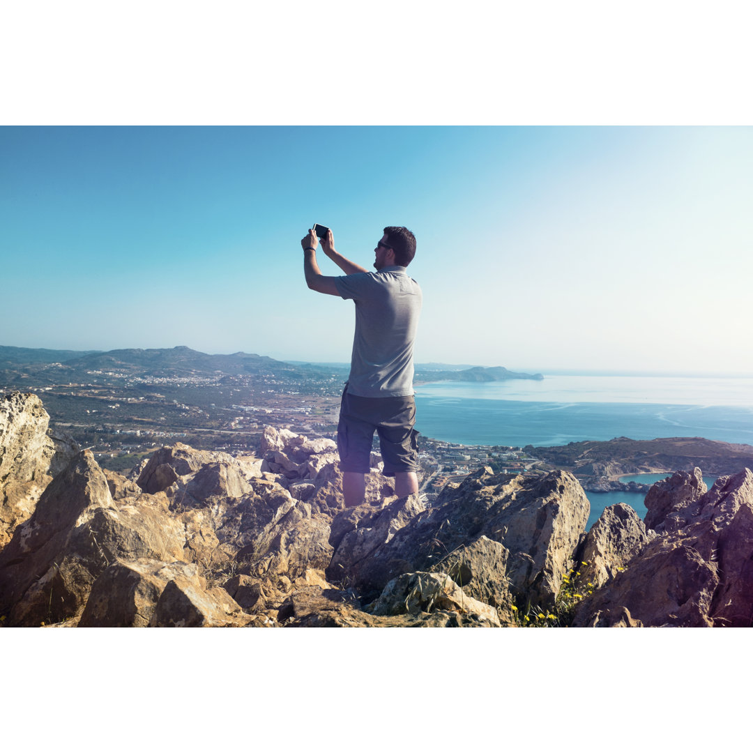 Tourist macht Foto