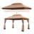 Auvent de remplacement pour abri de jardin 13 pi x 10 pi seulement pour Starecho Modèle: PT0148C2S-81268998