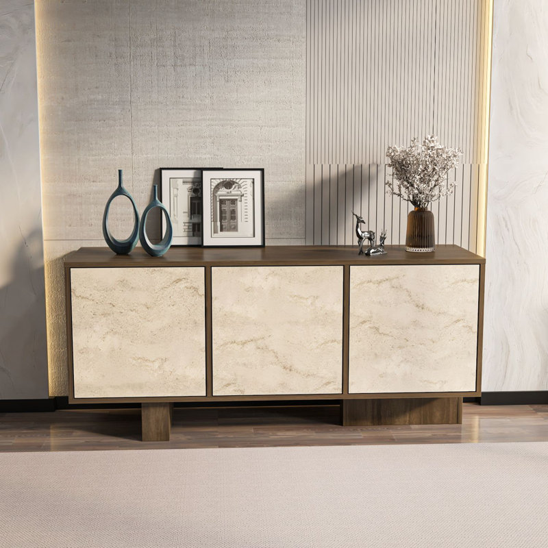 Buffet, Beige / Crème