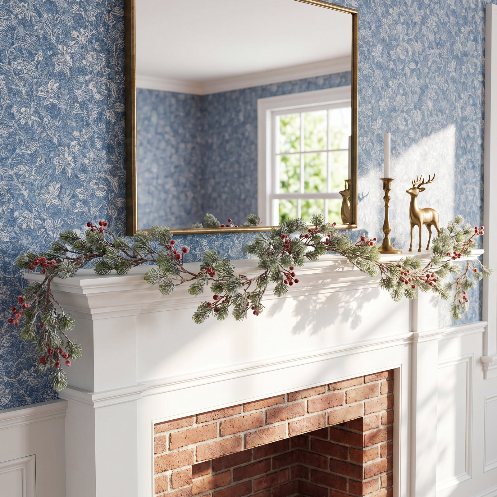 72" Christmas Garland