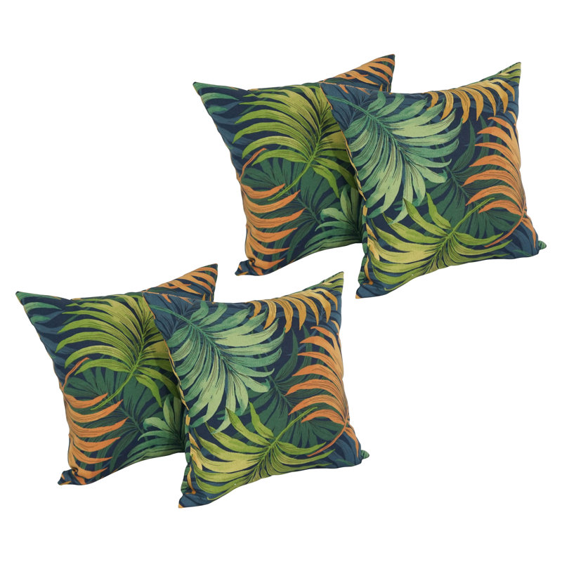 Blazing Needles Indoor/Outdoor Throw Pillow, Laperta Monsoon