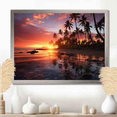 Hawaii Hawaiian Sunrise - Art mural d'Hawaï