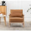 Marnisha Faux Leather Armchair-73973366