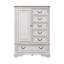 Commode 6 tiroirs 1 porte en bois massif et manufacturé Colchester