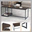 Table basse en bois massif avec rangement