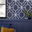Rinku Geometric Metallic Wallpaper Double Roll-398828768