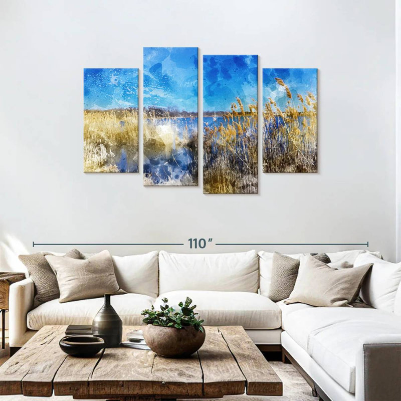 Alvord phrases de paysage I, H 48 po x l 75 po