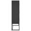 Harshith Highboard Black 80x35x135 cm Steel