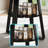 Farmhouse Round Dining Table for 4-6 – 47.2" Kitchen Table with Storage Shelf-419314816
