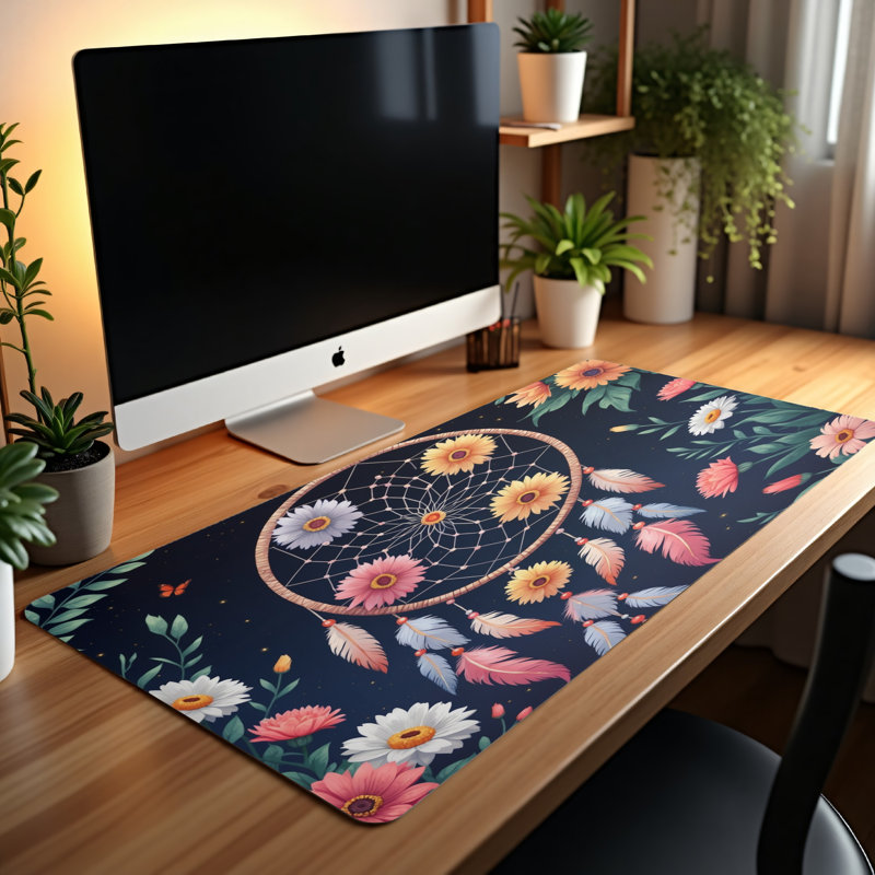 Polyester Desk Pad, 23.6x13.8